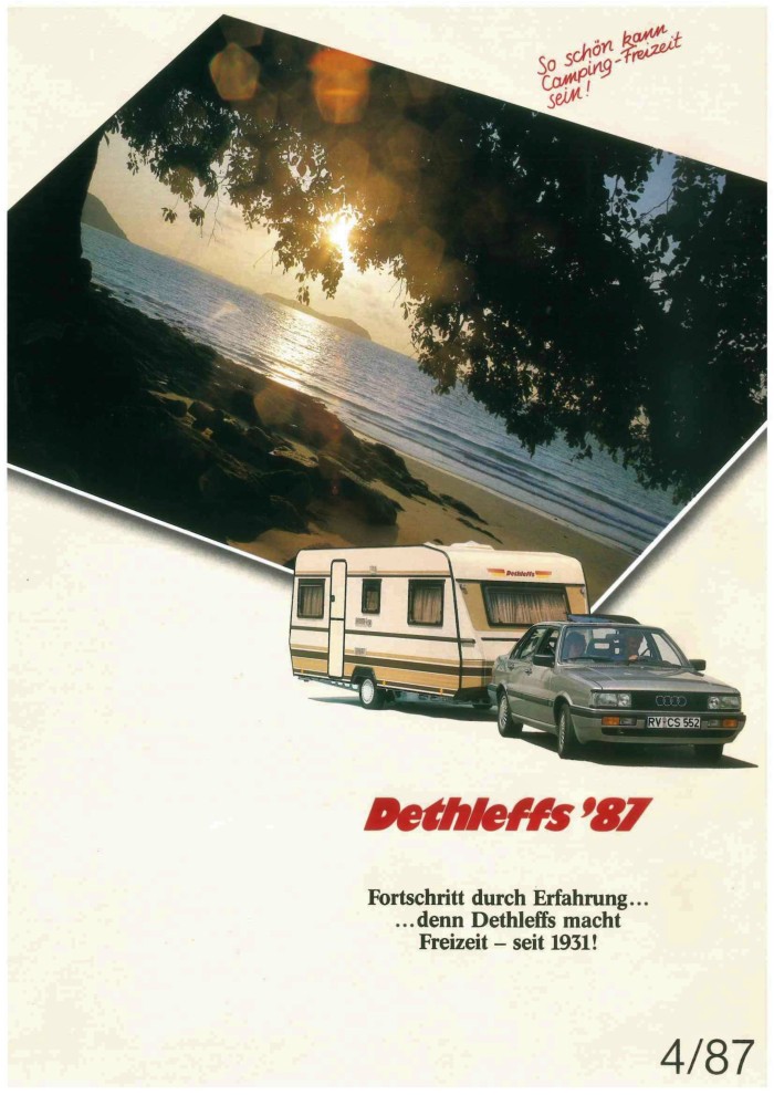 Dethleffs 1987 Preisliste 1
