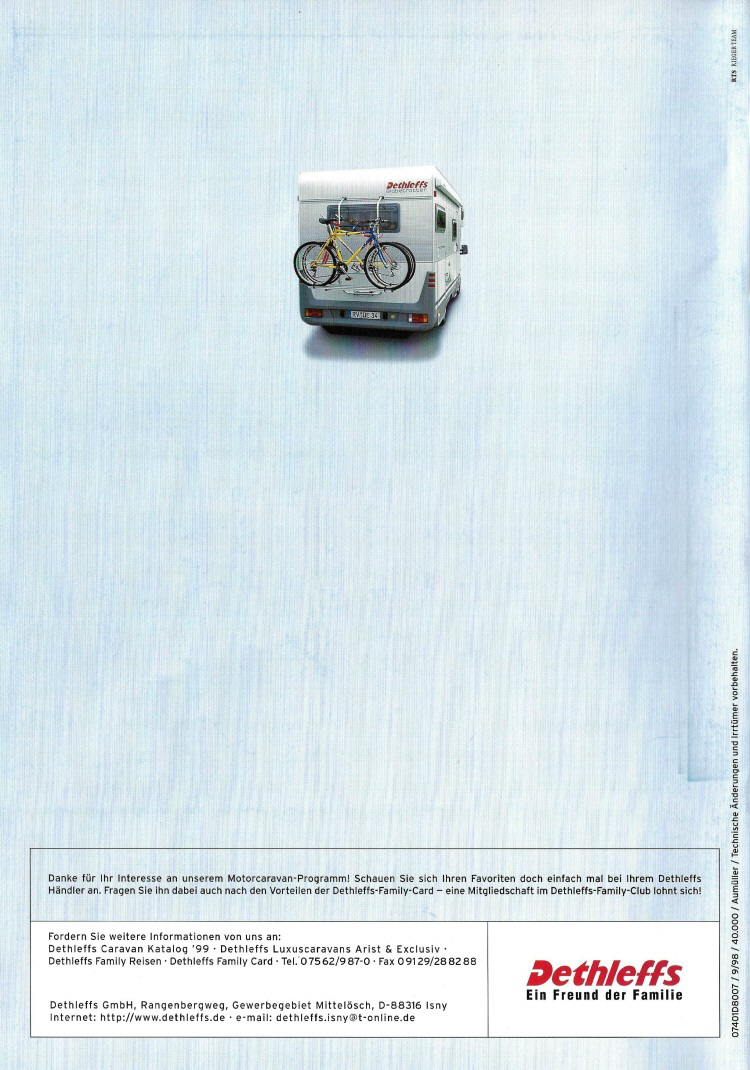 Dethleffs 1999 Motorcaravans Prospekt (17)