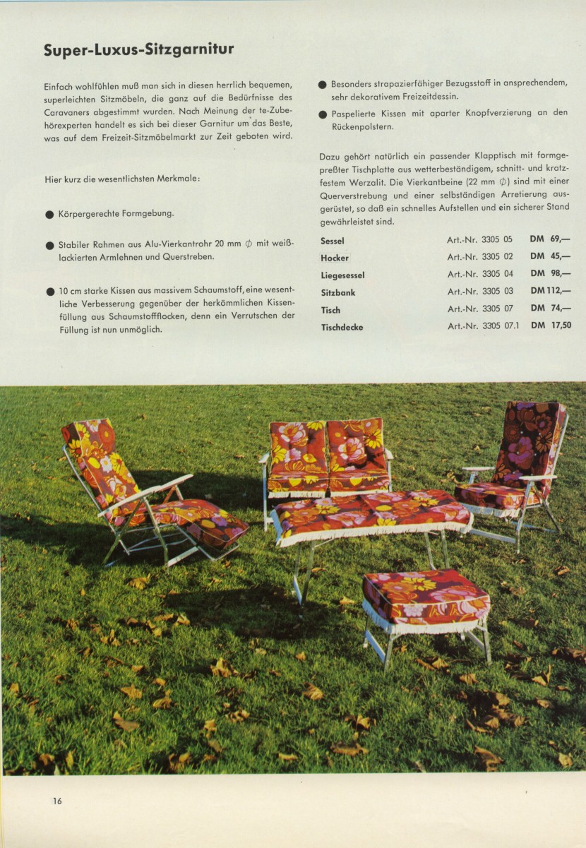 Dethleffs Zubehr 1972 16