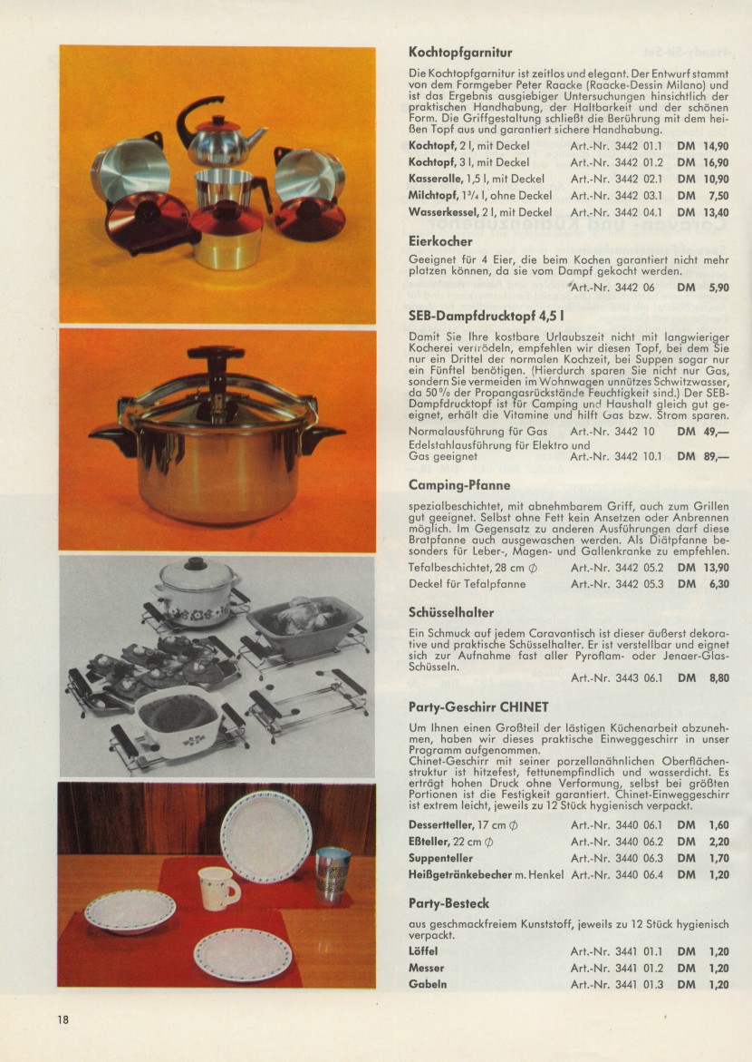 Dethleffs Zubehr 1972 18