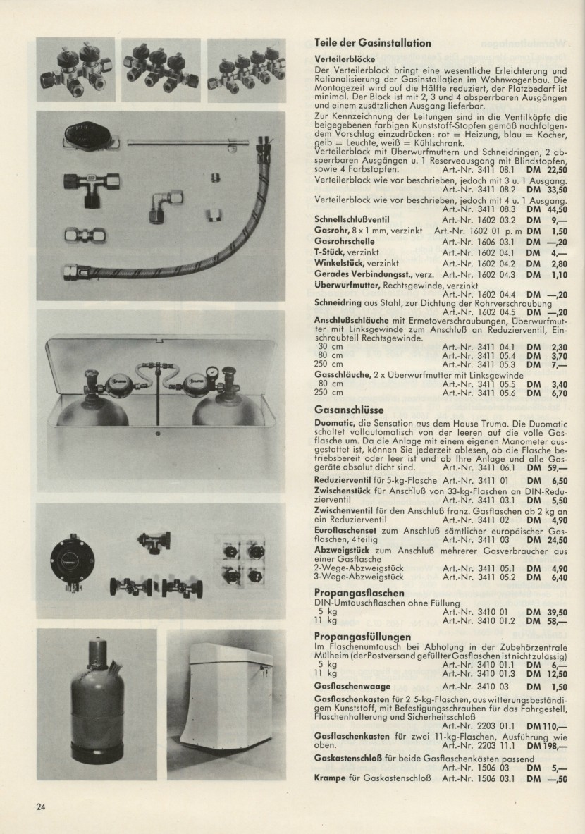 Dethleffs Zubehr 1972 24