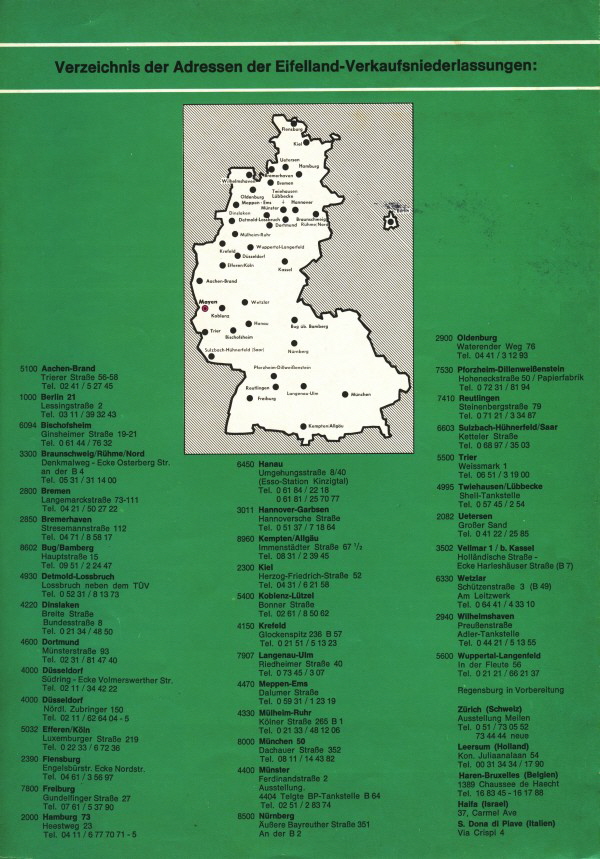 Eifelland 1971 Preisliste 04