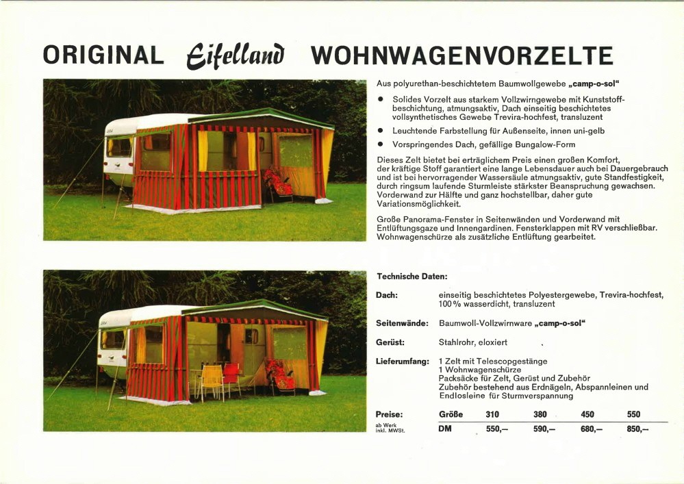 Eifelland Vorzelte 1
