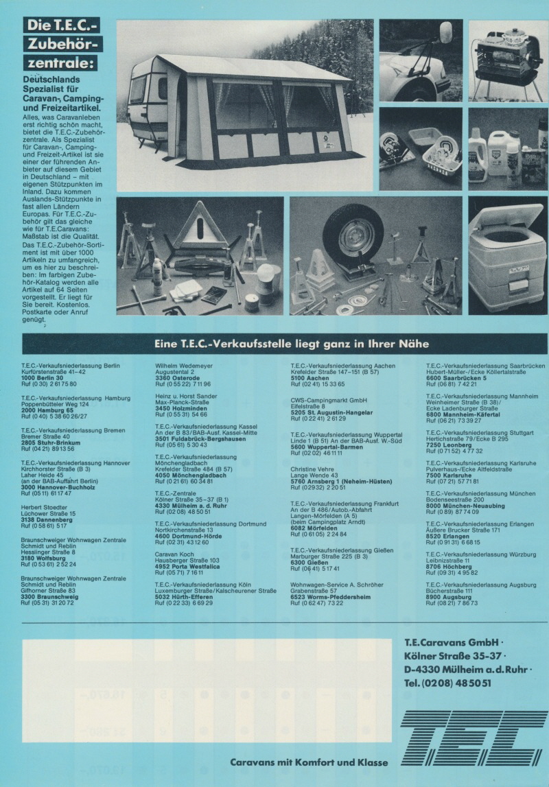 TEC 1983 Preisliste 8