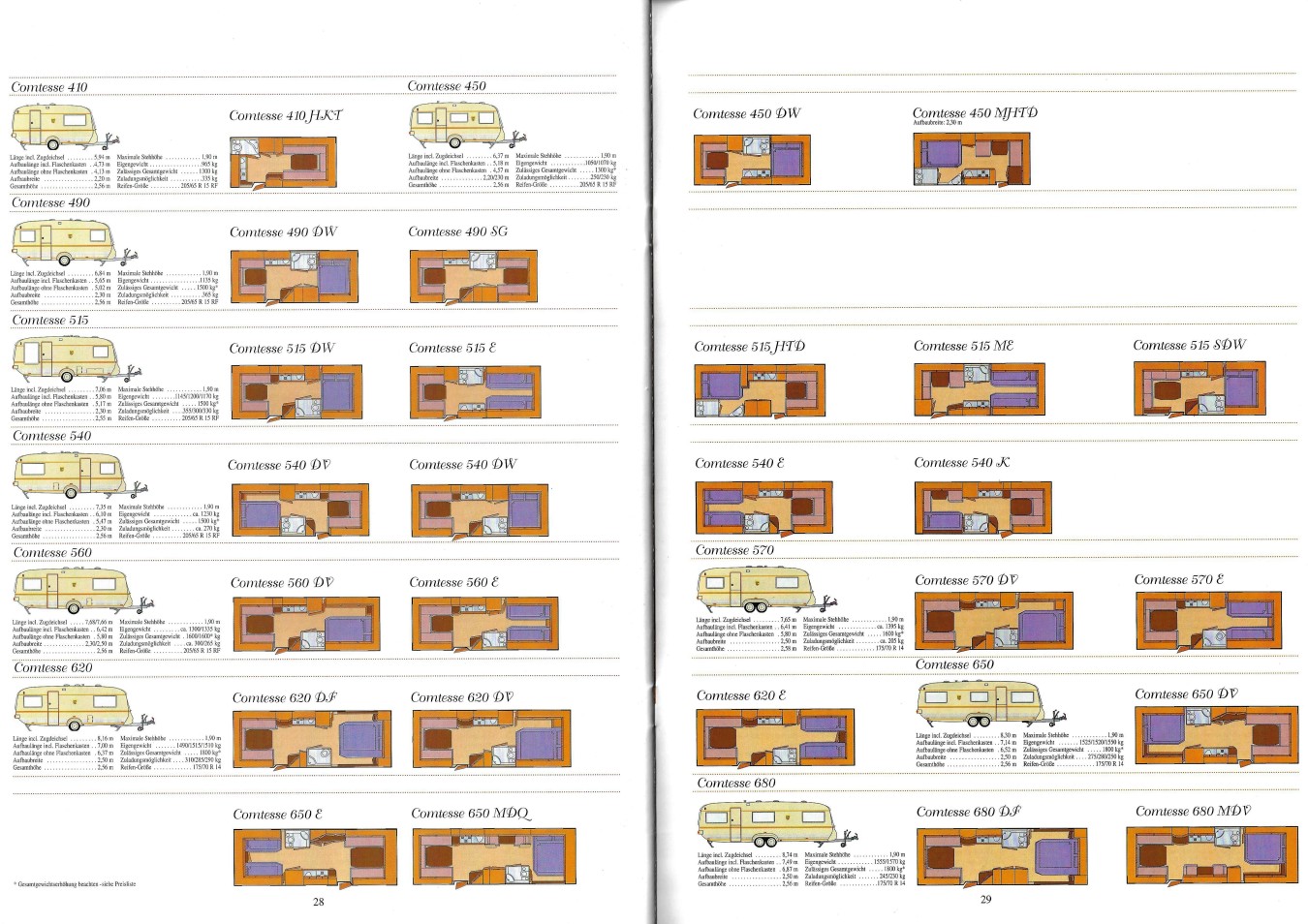 Tabbert 1997 Comtesse Baronesse 28 29