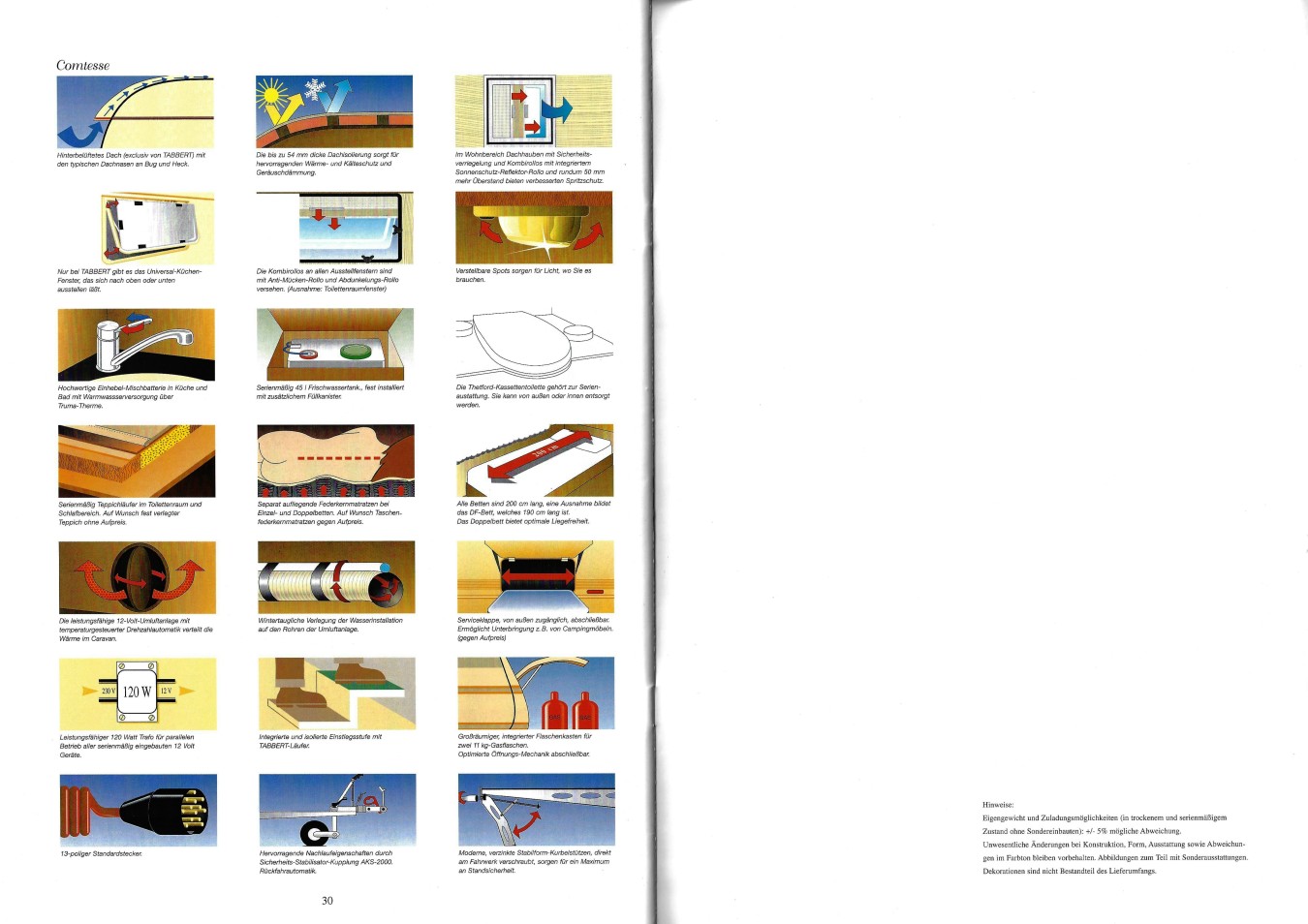 Tabbert 1997 Comtesse Baronesse 30 31