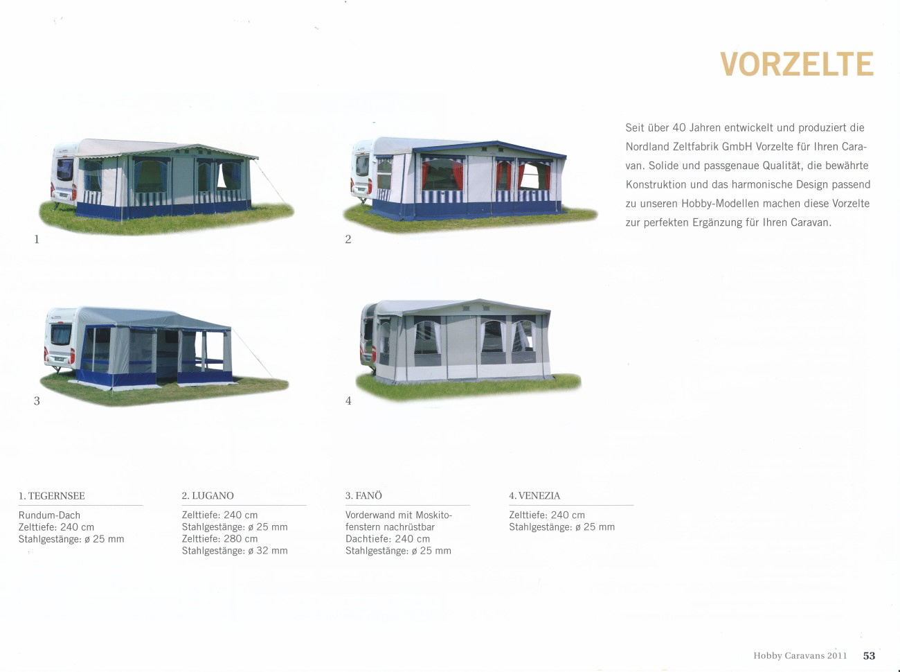 Hobby 2011 Caravan Prospekt 53