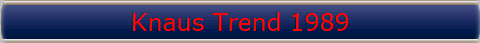 Knaus Trend 1989