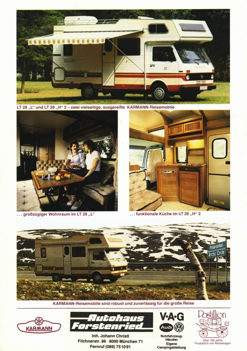 Karmann VW LT 28 L & H 04 1984